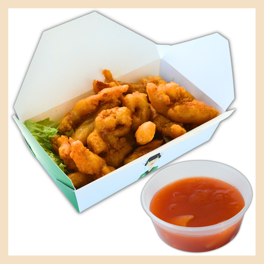 Gebackenes Schweinefleisch mit süss-saurer Sauce Fallaloon 020 1