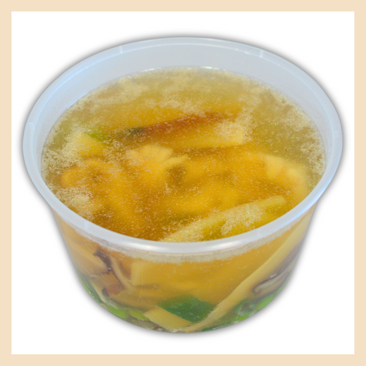 Hühnerfleischsuppe mit Bambus und Pilzen Fallaloon 006 1