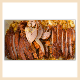 Sonderangebot Knusprige Ente mit gebratenem Reis scharf 044 2