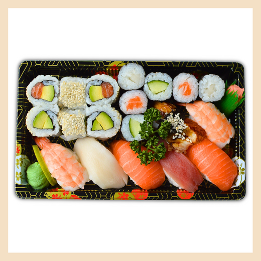 Sushi und Maki Mix (gross) Fallaloon 100A 1