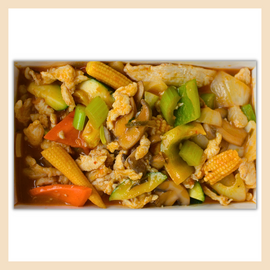 Thai Hühnerfleisch mit Gemüse scharf HWTA 302 2