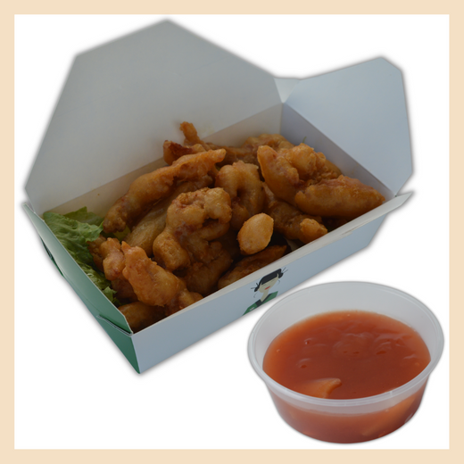 Gebackenes Schweinefleisch mit süss-saurer Sauce – Fallaloon Homeservice KG Gebackenes Schweinefleisch mit süss-saurer Sauce – Fallaloon Homeservice KG